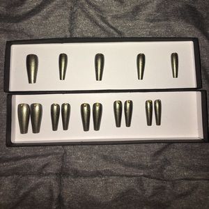 15 pc. Press on nails coffin